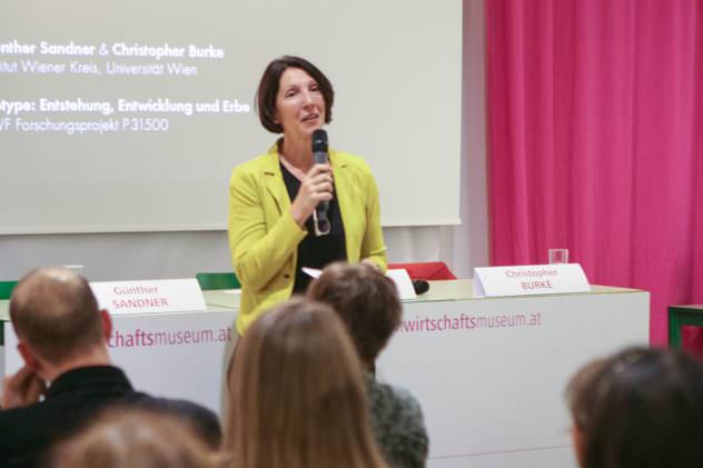 2019 Isotyper Diskussion, Wirtschaftsmuseum Wien, Foto Yvonne Heigl