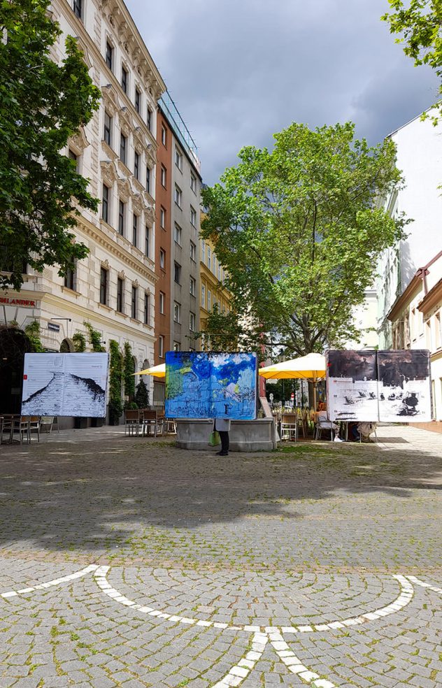 THINK GLOBAL, DRAW LOCAL — Kunst und Klima am Sobieskiplatz, Wien 9
Fr 28. und Sa 29. Mai 2021
ein Projekt von Olaf Osten und Maria C. Holter im Rahmen von "Kultur im Alser9rund"