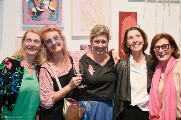 Gisela Weissenbach, Galeristin, Nina Maron, Ina Loitzl, Maria C. Holter, Sylvia K. Kummer